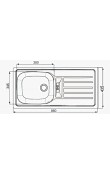 AE 8650 T Ankastre Eviye