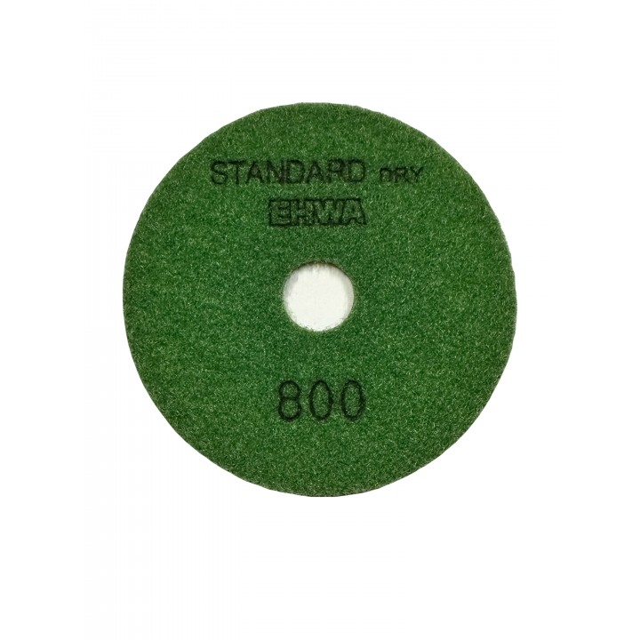 EHWA 100mm MERMER VE GRANİT ELMAS STANDART PED DRY PREMIUM 50-3000-BUFF
