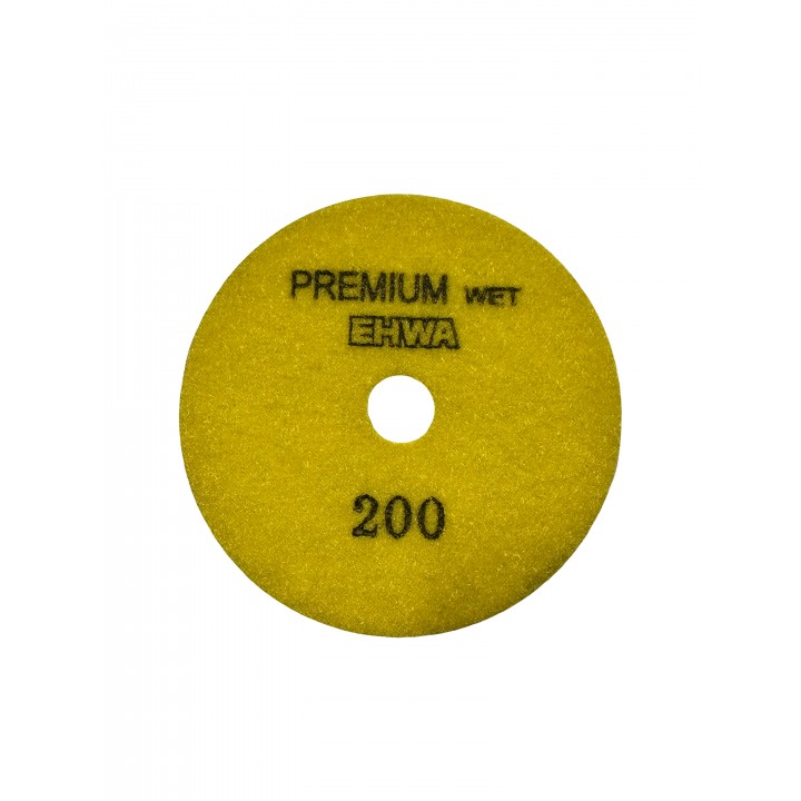 EHWA 100mm MERMER VE GRANİT ELMAS SULU PED WET PREMIUM 50-3000-BUFF