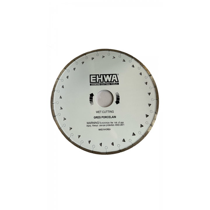 EHWA 300MM SERAMİK-PORSELEN MAKİNE TESTERESİ WHİTE 60/80