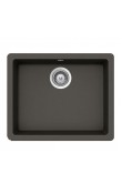 Hafele Lazio Kronos 550x430 mm Antrasit Granit Evye (Tek Gözlü)