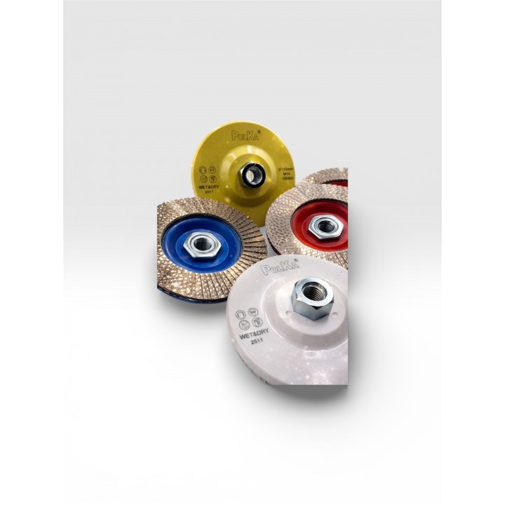 POLKA 115mm ELEKTROLİZE ELMAS FLAP DİSK