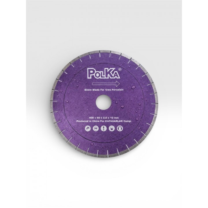 POLKA ELMAS 300 mm PREMIUM PORSELEN / DEKTON TESTERESİ SİNGLE REİNFORCE MOR SERİ