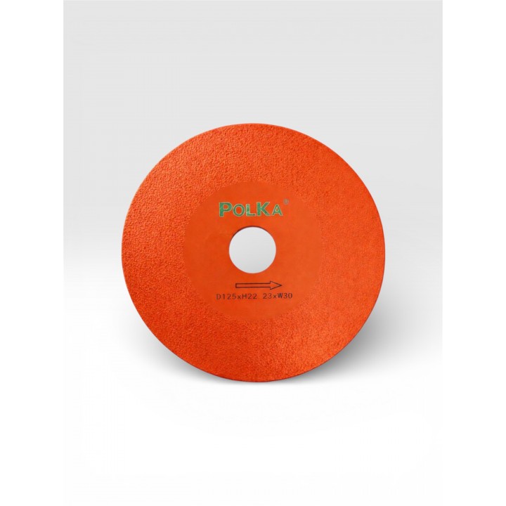 POLKA 125mm PORSELEN-DEKTON-CAM KESİCİ TURUNCU EKO