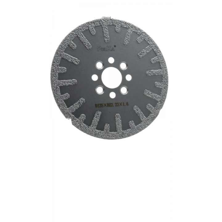 POLKA 125mm VAKUM KESİCİ ELMAS DİSK MERMER SERAMİK KUVARS