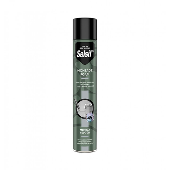 SELSIL (GRİ DİZAYN)  KÖPÜK 750 GR MANUEL