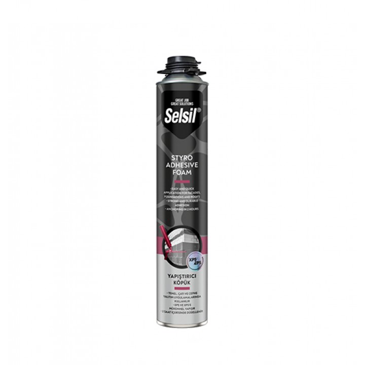 SELSIL  MANTOLAMA KÖPÜK 750 ML TABANCALI