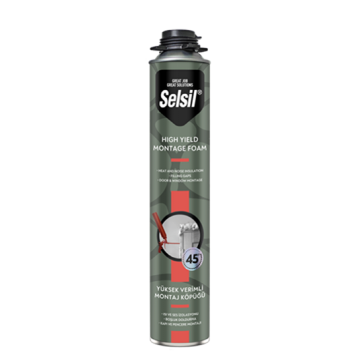 SELSIL YÜKSEK VERİMLİ KÖPÜK 750 ML  TABANCALI