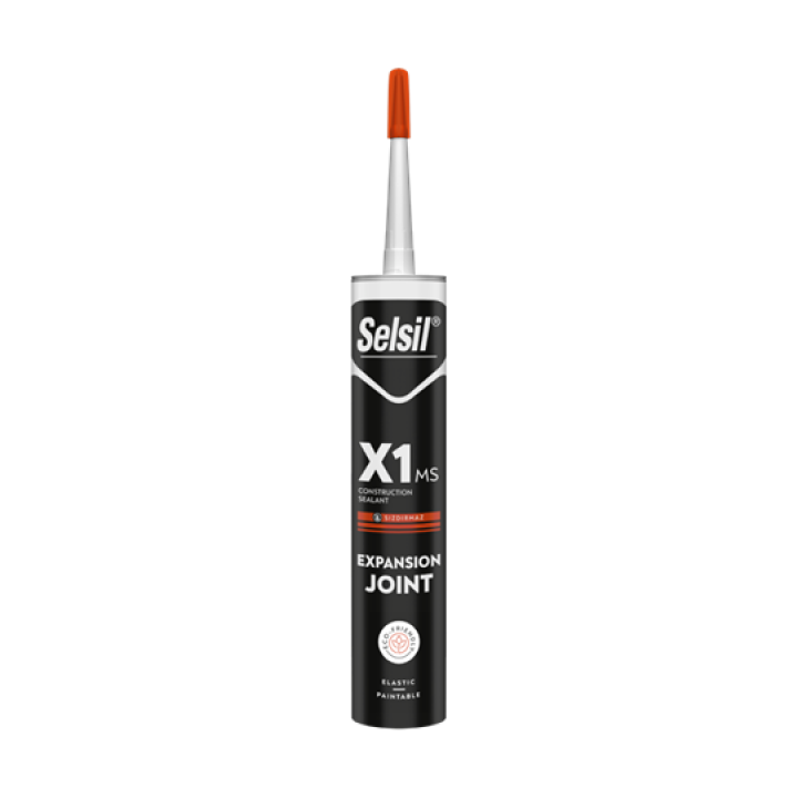 SELSIL X1 MS CONSTRUCTION SEALANT 290 ML WHITE