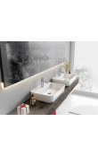 Turkuaz Hera 60x42 cm Tezgah Üstü Lavabo | Modern Çanak Lavabo