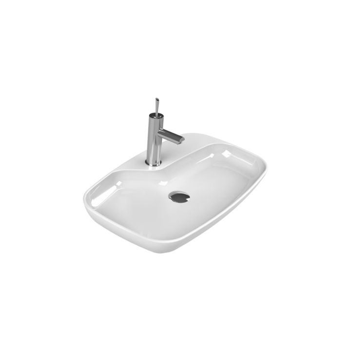 Turkuaz Cerastyle Nova Tezgah Üstü Lavabo 70x43 cm