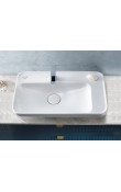 Turkuaz Cerastyle Lal Tezgah Üstü Lavabo 70x42 cm