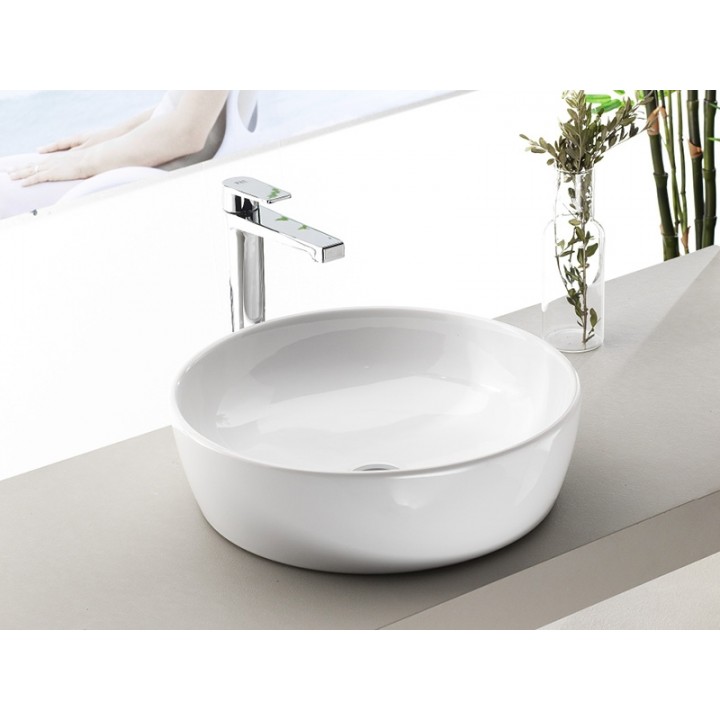 Turkuaz Cerastyle One Tezgah Üstü Lavabo Ø46 cm   