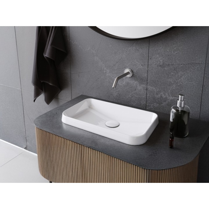 Turkuaz Cerastyle Tezgah Üstü Lavabo, Grand, 49x30 cm
