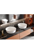 Turkuaz Tezgah Üstü Lavabo, One Plus, Ø46 cm