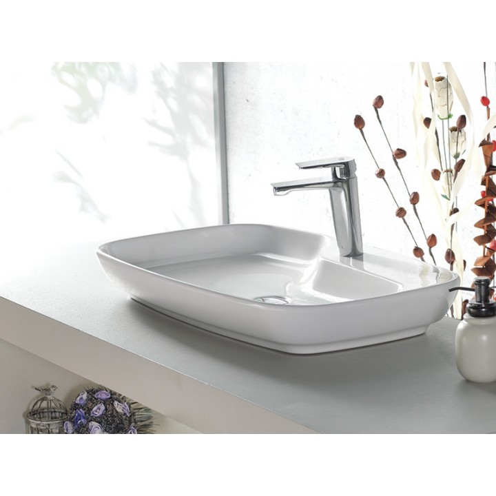 Turkuaz Cerastyle Nova Tezgah Üstü Lavabo 70x43 cm