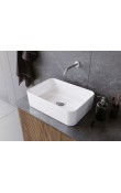Turkuaz Hera 50x36 cm Tezgah Üstü Lavabo | Modern Çanak Lavabo