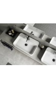 Turkuaz Hera 60x42 cm Tezgah Üstü Lavabo | Modern Çanak Lavabo