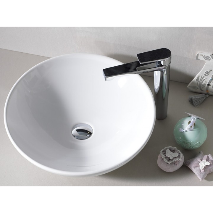 Turkuaz Cerastyle Zero Tezgah Üstü Lavabo Ø46 cm