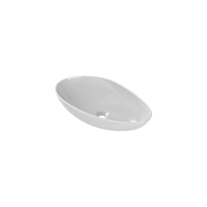 Turkuaz Cerastyle Tezgah Üstü Lavabo, Olive, 61x35 cm