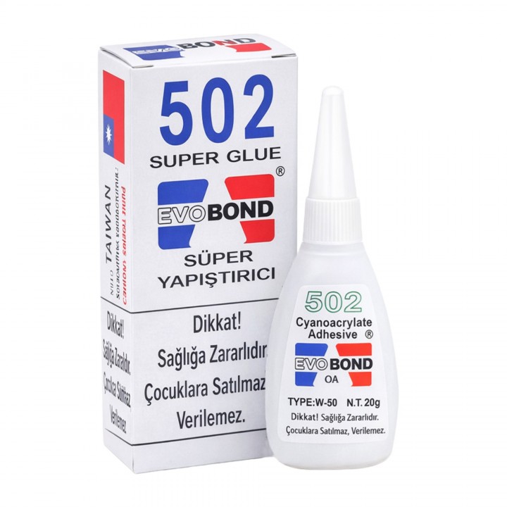 Evobond 502 Japon Yapıştırıcı 20 Gr
