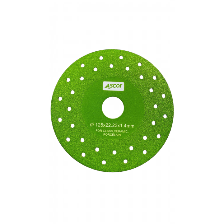ÖRNEK ELMAS/ASCOR 115mm 22,23 VAKUM CAM, PORSELEN, SERAMİK KESİCİ
