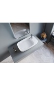 Turkuaz Nova 70x42 cm Tezgah Üstü Lavabo | Geniş Modern Çanak Lavabo