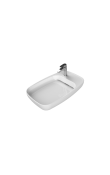 Turkuaz Nova 70x42 cm Tezgah Üstü Lavabo | Geniş Modern Çanak Lavabo